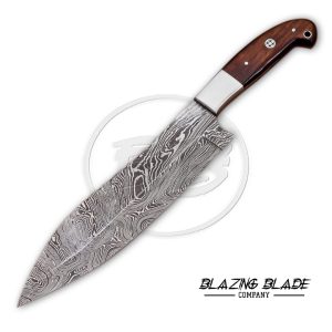Damascus Steel Rosewood Handle Chef Knife | Kitchen Knife | 101