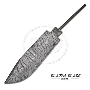 Damascus Steel Twist Pattern RAT-TAIL Bowie Blank Blade for knife making | 3430