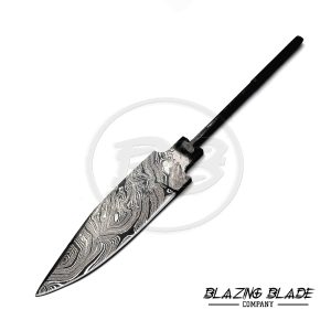 Damascus Steel Twist Pattern RAT-TAIL Blank Blade for knife making | 5217