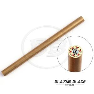 6"| 8mm Brass Tube Mosaic Pin for Knife Handle | 3028