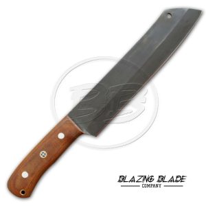 High Carbon Steel Micarta Handle Chopper Knife with Sheath | 3080