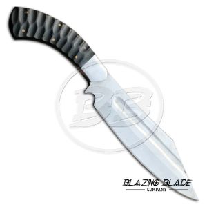 High Carbon Steel Micarta Handle Chopper Knife with Sheath | 3082