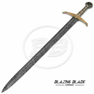 Handmade Damascus Steel Templar Knights Sacred Holy sword Ornate Replica Sword with Sheath | 3089