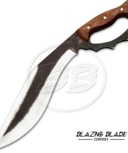 High Carbon Steel Rosewood Handle Kukri Knife with Sheath | 3129